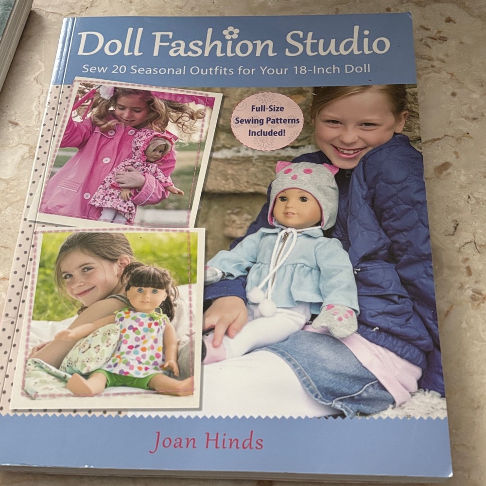 Doll Fashion Studio Book. Large Paper Back